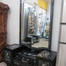 螺鈿】鏡台◇らでん◇中国伝統工芸◇ドレッサー◇姿見◇鏡②