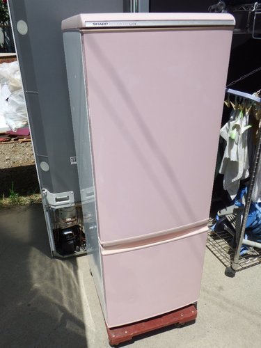 SHARP SJ-17K-P　シャープ 165L 2ドア冷蔵庫（シフォンピンク）