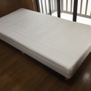 ホワイトシングルベッド