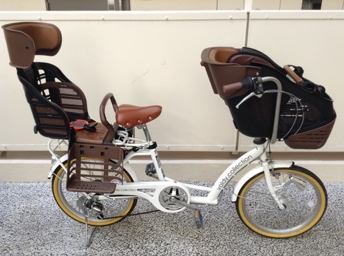 20インチ 前後子供乗せ自転車 変速付きです。
