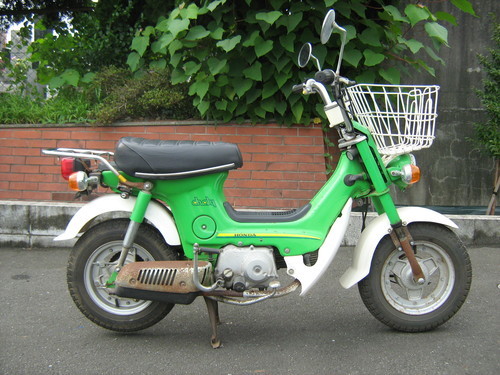 ホンダ シャリー50ｃｃ 6Ｖ 不動車 レストアベースに 走行距離少なめ
