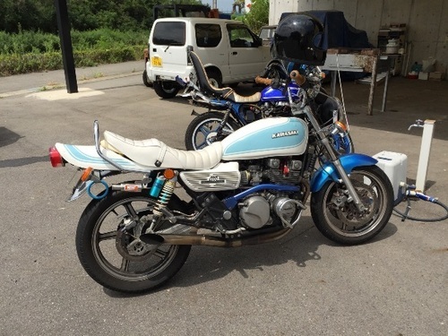 ゼファー400 Ｚ２使用