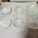 ガラス皿10枚セット