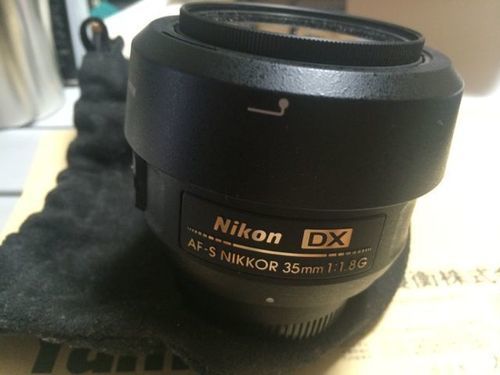 レンズ NIKON AF-S DX NIKKOR 35mm 1,8G