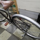 [1922]中古自転車　リサイクル自転車　シティサイクル　27ンチ　外装6段変速　2LEDオートライト　ローラーブレーキ　BAA自転車安全基準適合　ブラウン