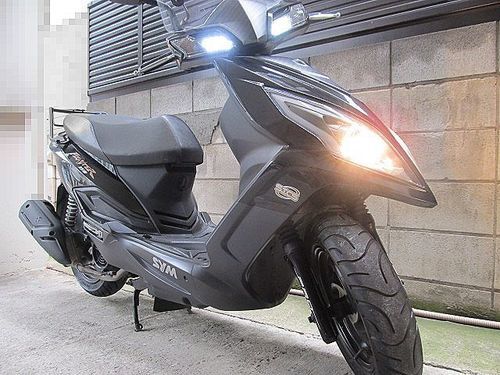 値下げ～★SYM　Fighterファイター150ZR ★精悍なブラック★東京都大田区
