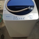 2007年製SHARP ES-F456-A 4.5kg　洗濯機　