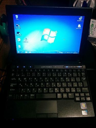 完売御礼、寒川町。DELL Latitude 2100  B5ノート　RAM2GB HDD250GB  Win7リカバリ付き