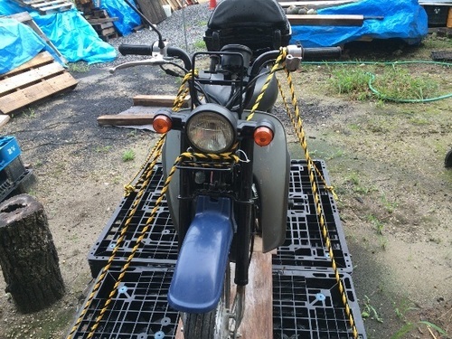 バーディ50 セル付4サイクル リアタンクBOX付