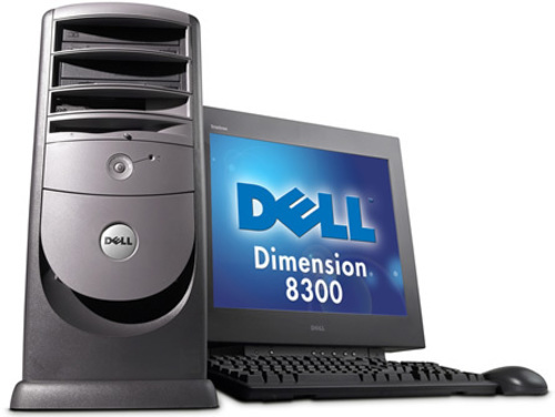 デスクトップパソコン Dimension8300Pen4 CPU3GHz RAM1GB HD120G
