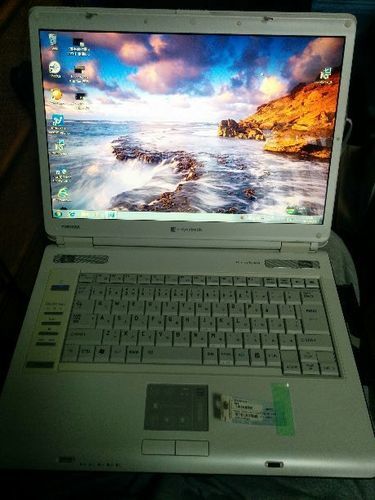 完売御礼、川崎市。東芝　Dynabook TX 760LS 　RAM2GB  Win7 訳あり