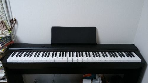 わりとキレイな簡易式の電子ピアノです。ピアノ始めてみようかな？位の方にはお薦めします。