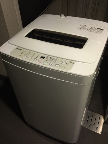 「交渉中」「大幅値下げ」★ほぼ新品★ 2015年製 7kg洗濯機 ハイアール JW-K70H