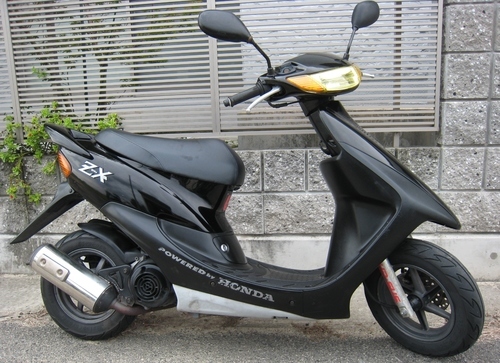 ライブディオＺＸ　キャストホイール　すぐ乗れます！