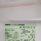 ☆SANYO サンヨー SR-361J(S)-2 357L 冷凍冷蔵庫 4ドア 動作保障☆