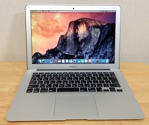 【美品】APPLE MacBook Air MD760J/A /Core i5 1.4GHｚ/8G/128G/2013
