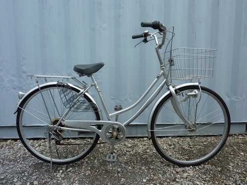 中古自転車27in　グレー系