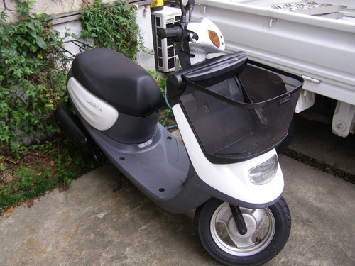 ★ ジョグ SA08J 実動美車 お買い物に便利 タイヤ新品 2ストで加速最高 ★