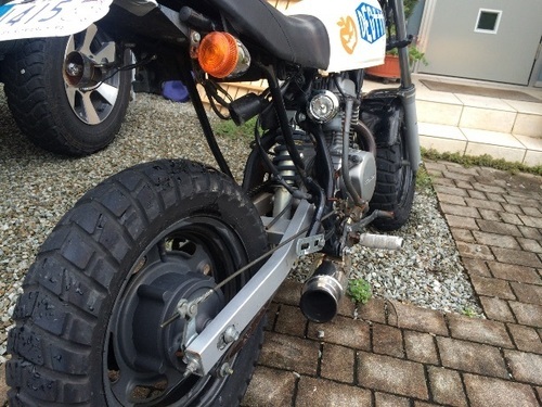 ホンダ エイプ50 実働 少しカスタム 整備なし