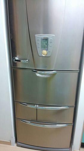 02年購入sanyo冷凍冷蔵庫 455l 右開き T Cathy 横浜のキッチン家電 冷蔵庫 の中古あげます 譲ります ジモティーで不用品の処分