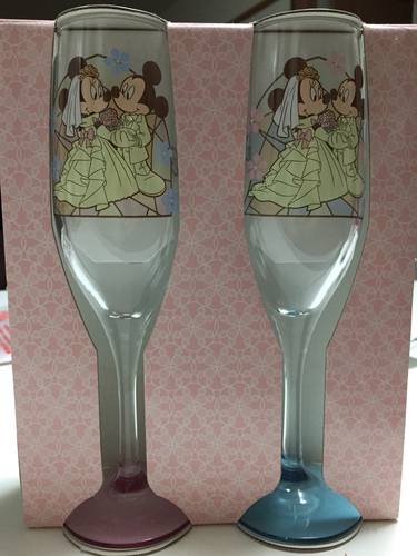ディズニー ペアワイングラス むらさき 福岡の食器 コップ グラス の中古あげます 譲ります ジモティーで不用品の処分