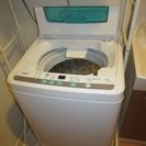 サンヨー洗濯機　使用頻度極小　美品です。