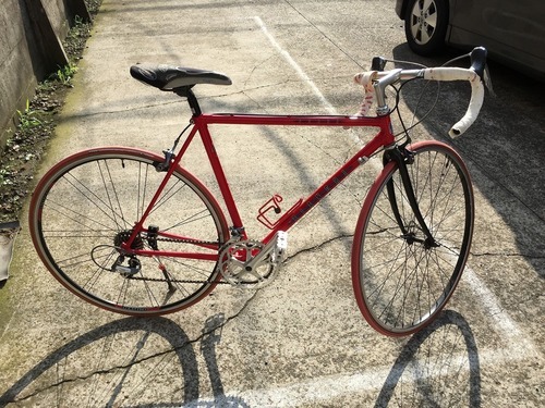 イタリア製　ビアンキ　Bianchi 赤