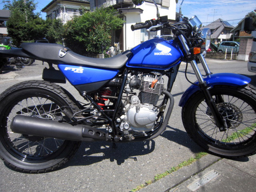 【売れきれました】HONDA/FTR 223 ブルー色★極上車　低走行　ローン可能！熊谷市～