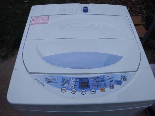 全自動洗濯機 4.6Kg 風乾燥付 WindDry DAEWOO 大字電子 DWA-T46K