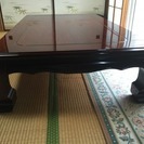◆紫檀  座卓 テーブル 座敷机 長方卓  家具◆中古品・美品◆