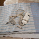 古い　日立　電機毛布　