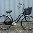 ２４インチ　中古自転車(黒色）　綺麗な状態