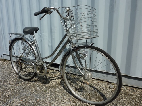 ２７インチ　中古自転車(灰色)