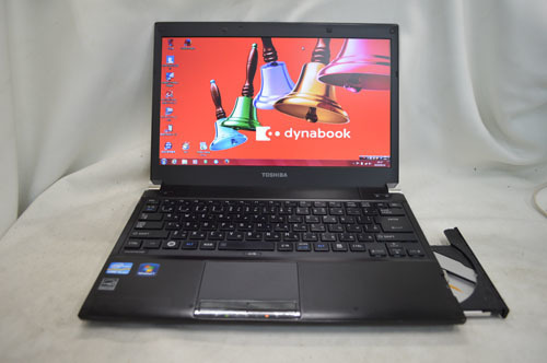 東芝 dynabook PORTEGE R830/Core i5/4GB/250GB/無線LAN/マルチ搭載のご案内です