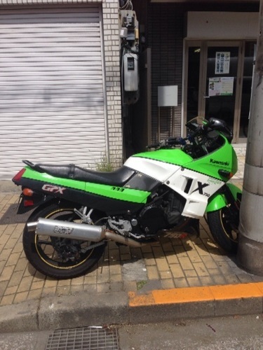 【売れました】GPX750R 車検29年1月 距離24000km 自家塗装