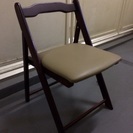 天然木製 折りたためる椅子 あげます