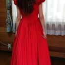 赤ドレス TOUT MIEL