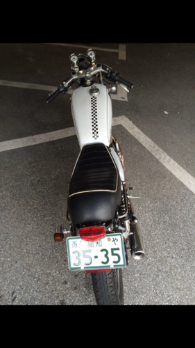 値下げ！sr400 カフェカスタム  車検2年付き！