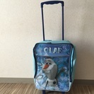 新品今期アナと雪の女王のオラフのスーツケース