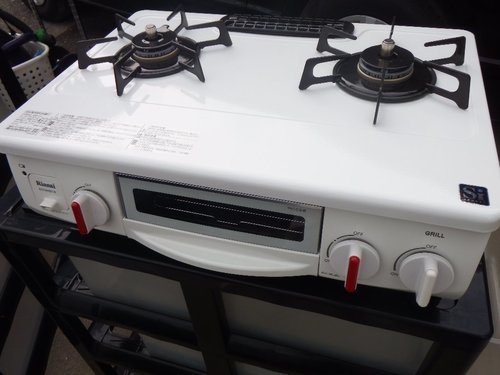 Rinnai ガスコンロ ET31NH4SY　ガステーブル　白　都市　リンナイ