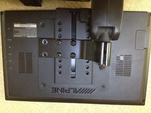 ALPINE10.2インチモニターとアーム ALPINE PKG-M1000S 10.2インチ