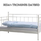 IKEA廃盤にて貴重☆TROMSNES DAY BED フレーム...