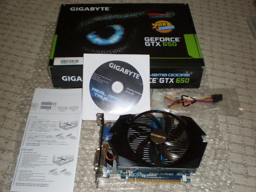 グラフィックボード　GTX650　中古品