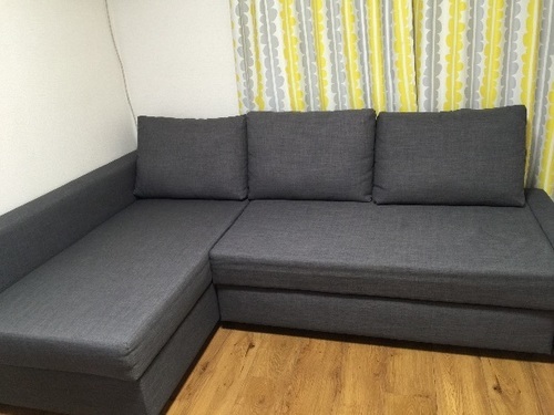 IKEA 3人掛け ソファー ソファーベッド イケア 収納