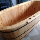 木製バスタブ／風呂桶(未使用品)