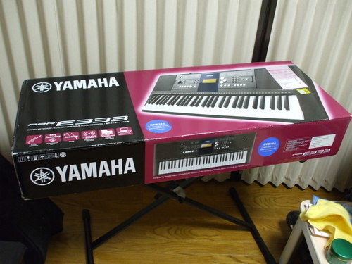 【終了】 YAMAHA 電子キーボード PORTATONE(ポータトーン) PSR-E333