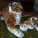 タイガースファン必見♪リアルな虎の親子♪大きいです。新品