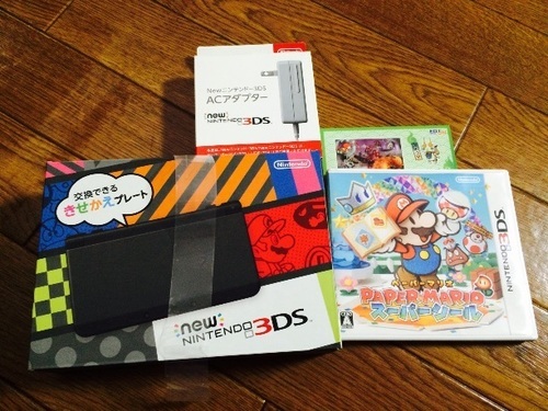 新品！ニンテンドー3DS\u0026ACアダプタ\u0026カセットset