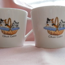 ペアマグカップ2セット計4個　UBOATと猫