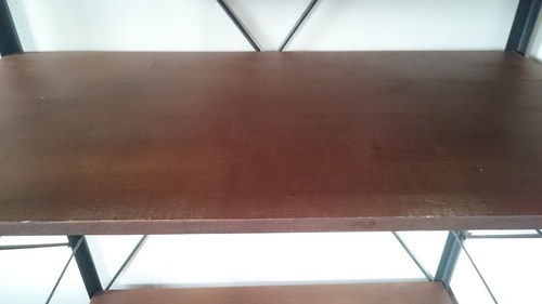 終了） a depecheのアイアンシェルフ 900（L）です - 棚、シェルフ 